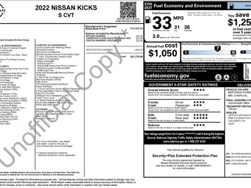 Used 2022 Nissan Kicks S image 6