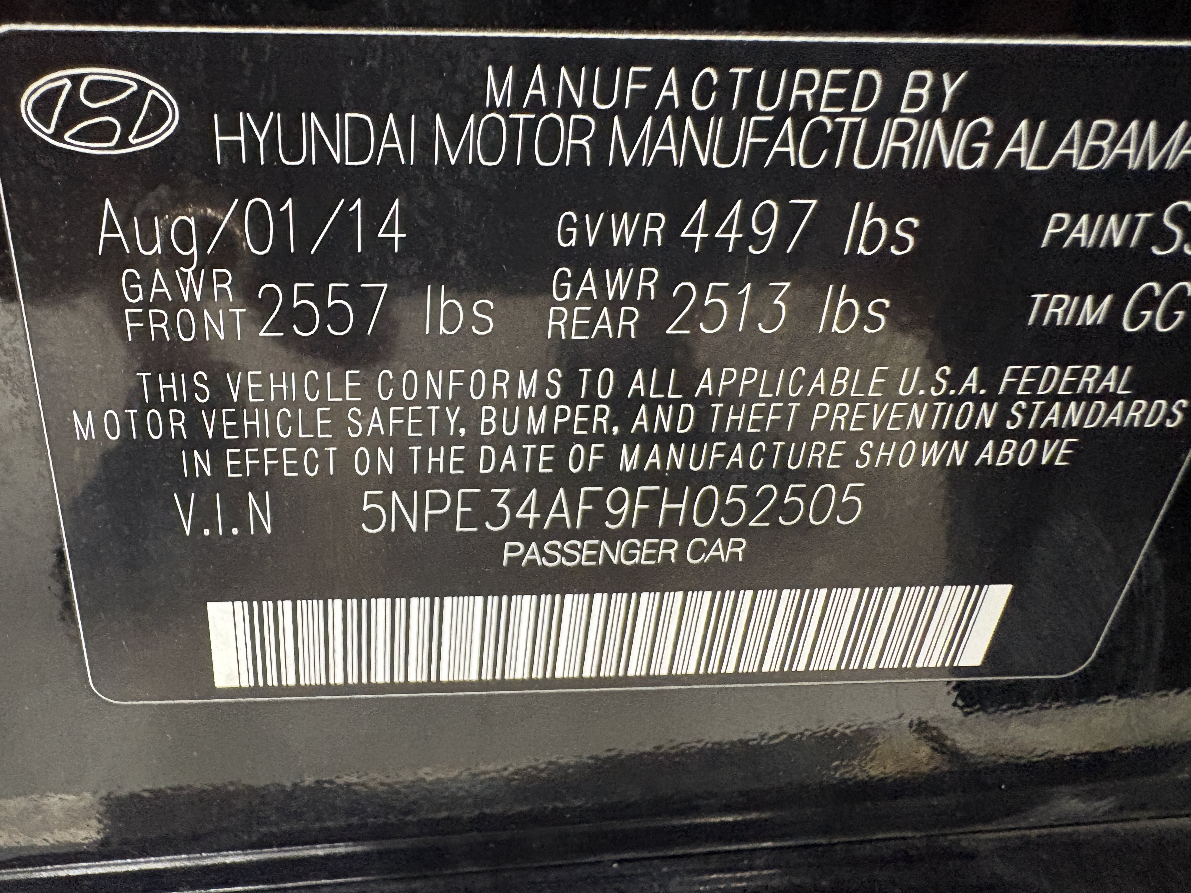 Used 2015 Hyundai Sonata Limited w/ Option Group 05 FWD image 36