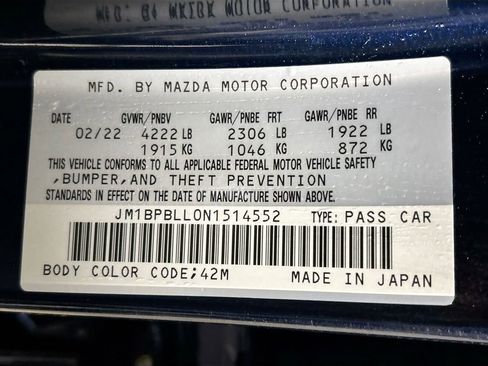 Used 2022 MAZDA MAZDA3 s image 25