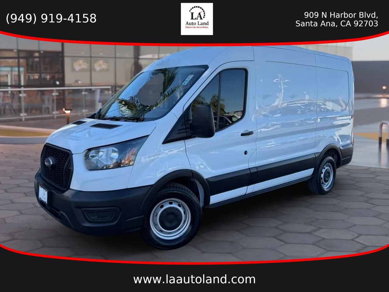 Used 2021 Ford Transit 150 Medium Roof RWD image 1