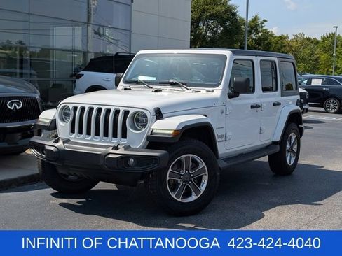 Used 2019 Jeep Wrangler Unlimited Sahara AWD/4WD image 2