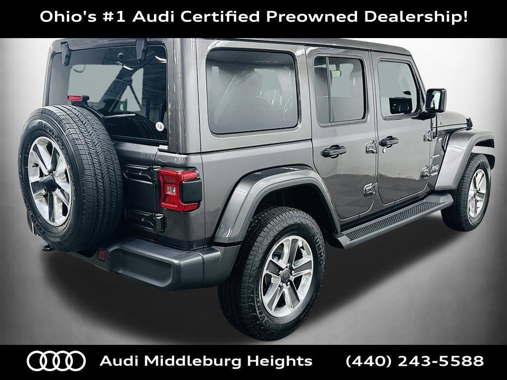 Used 2021 Jeep Wrangler Unlimited Sahara AWD/4WD image 8