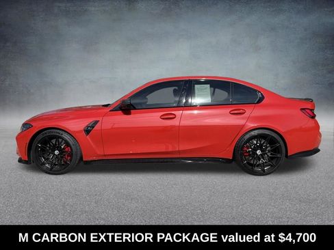 Used 2023 BMW M3 Competition w/ M Carbon Exterior Package image 2