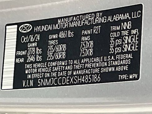 Used 2025 Hyundai Tucson SEL AWD/4WD image 33
