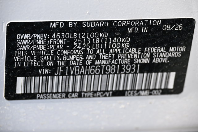 New 2026 Subaru WRX Premium AWD/4WD image 20