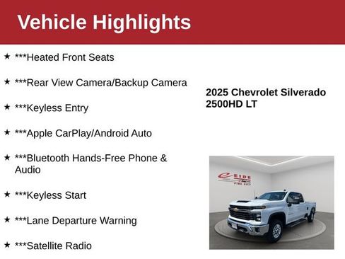 Used 2025 Chevrolet Silverado 2500 LT w/ Convenience Package AWD/4WD image 4