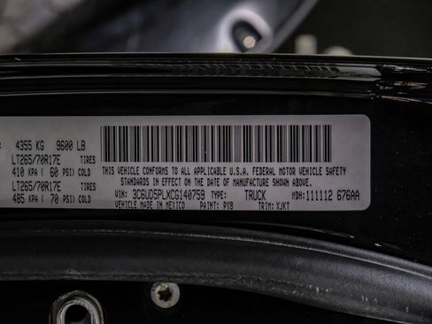 Used 2012 RAM 2500 Longhorn w/ HD Snow Plow Prep Group image 61