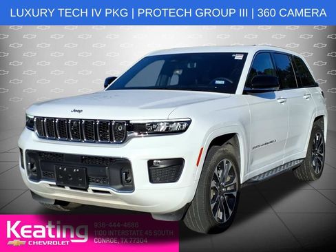 Used 2023 Jeep Grand Cherokee Overland w/ Adv Protech Group III AWD/4WD image 2