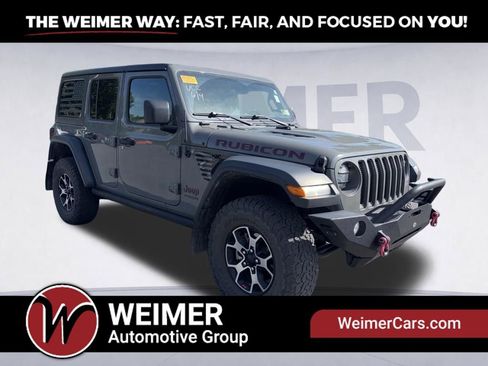 Used 2021 Jeep Wrangler Unlimited Rubicon AWD/4WD image 3