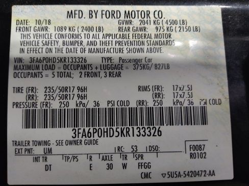 Used 2019 Ford Fusion SE image 33