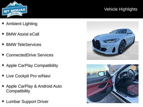 Used 2023 BMW 430i Gran Coupe w/ Premium Package image 12