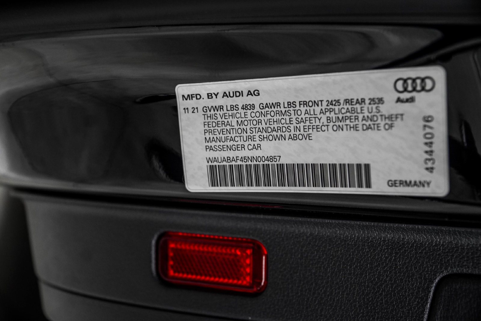 Used 2022 Audi A4 2.0T Premium w/ Convenience Package AWD/4WD image 46