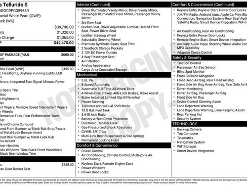 Used 2023 Kia Telluride S w/ S Sunroof Package image 41