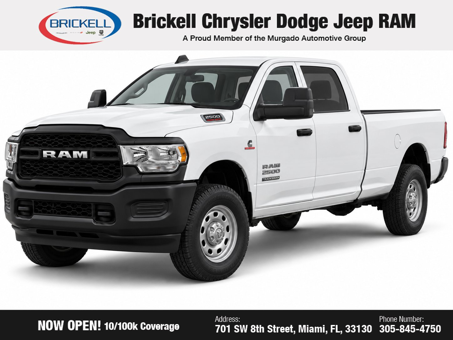 Used 2022 RAM 2500 Tradesman w/ Chrome Appearance Group AWD/4WD 360° Tour