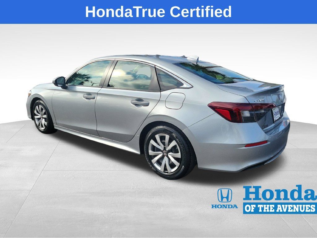 Certified 2025 Honda Civic LX image 4