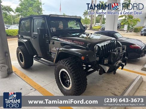 Used 2014 Jeep Wrangler Sahara w/ Connectivity Group AWD/4WD image 1