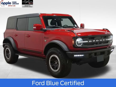 Certified 2023 Ford Bronco Outer Banks w/ Sasquatch Package AWD/4WD image 1