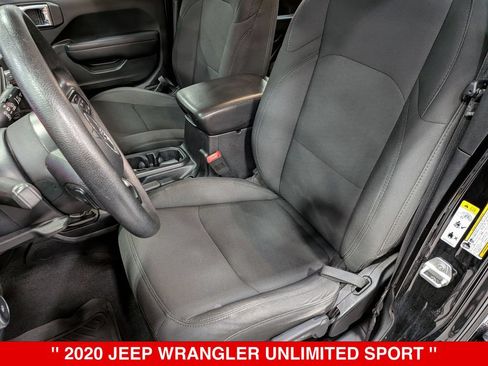 Used 2020 Jeep Wrangler Unlimited Sport AWD/4WD image 12