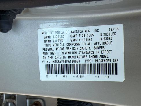Used 2015 Honda Accord EX-L image 25