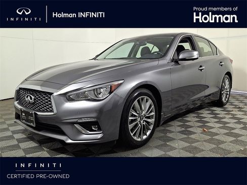 Certified 2023 INFINITI Q50 Luxe w/ Cargo Package image 1