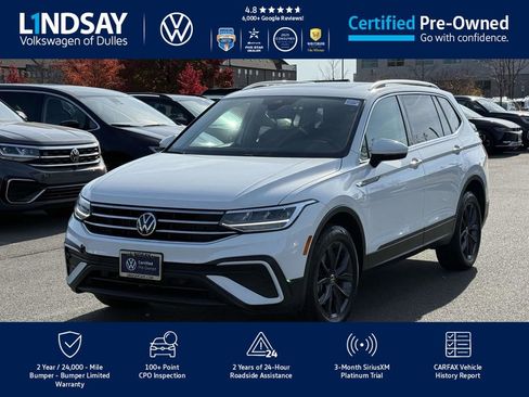 Certified 2022 Volkswagen Tiguan SE w/ Panoramic Sunroof Package image 4