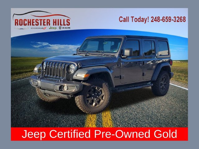 Used 2021 Jeep Wrangler Unlimited Sport AWD/4WD image 1