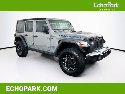 Used 2023 Jeep Wrangler Unlimited Rubicon 4xe w/ Cold Weather Group AWD/4WD image 1