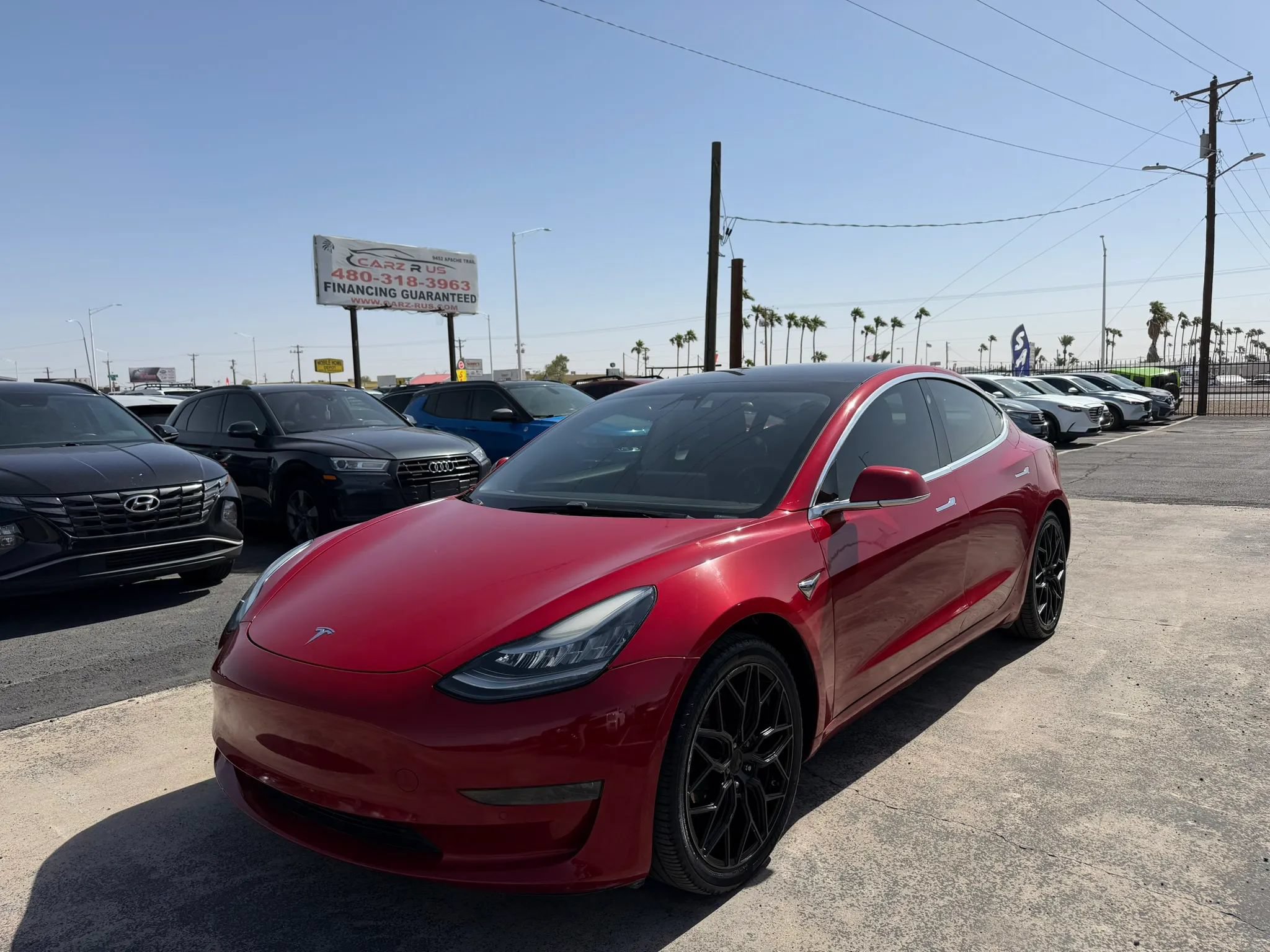 Used 2019 Tesla Model 3 Long Range AWD/4WD image 3