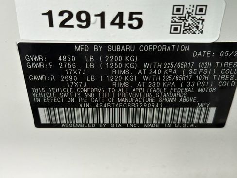 Used 2024 Subaru Outback Premium image 25