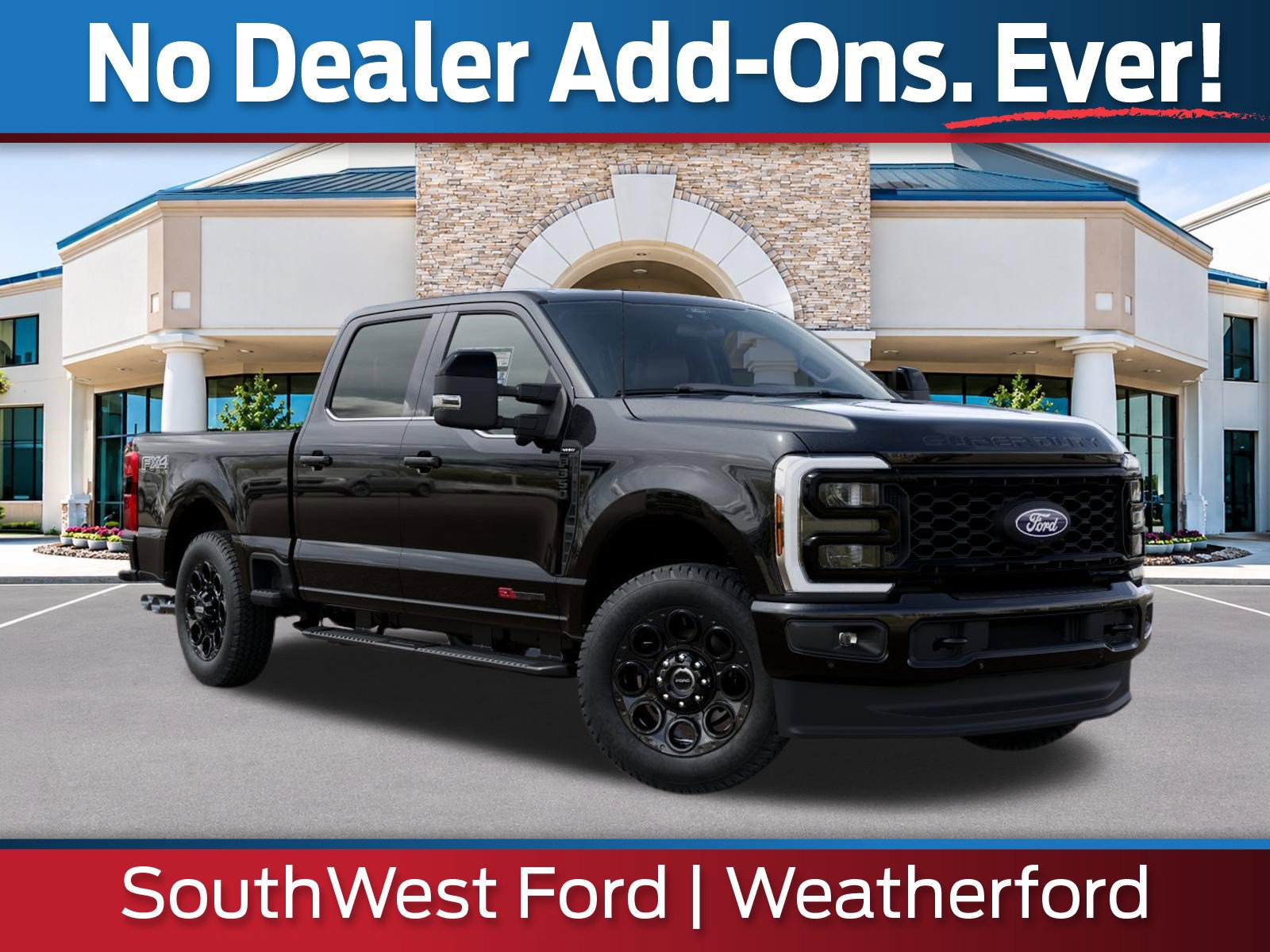 New 2027 Ford F350 Lariat w/ Black Appearance Package AWD/4WD 360° Tour