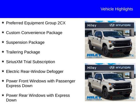 Used 2026 Chevrolet Silverado 1500 Custom Trail Boss AWD/4WD image 11