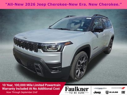 New 2026 Jeep Cherokee Overland