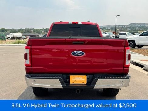 Used 2021 Ford F150 Lariat w/ Equipment Group 502A High AWD/4WD image 4