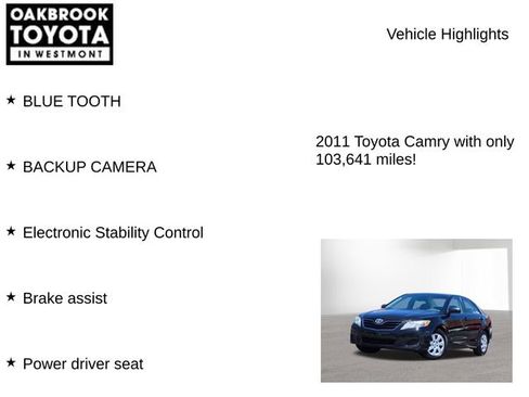 Used 2011 Toyota Camry LE FWD image 5