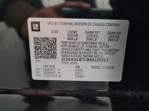 Used 2021 Chevrolet Equinox LT AWD/4WD image 33