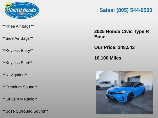 Used 2025 Honda Civic Type R image 7