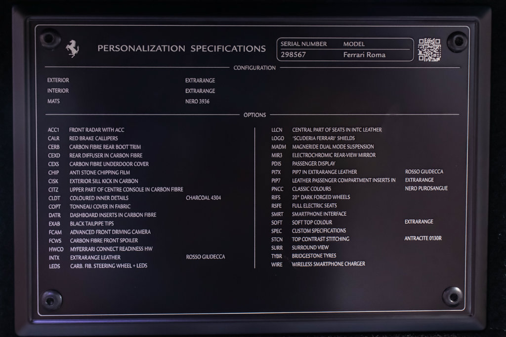 Certified 2024 Ferrari Roma Spider RWD image 59