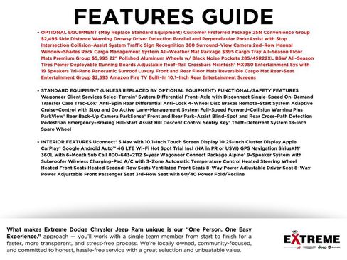 Used 2024 Jeep Wagoneer L Series III w/ Premium Group I AWD/4WD image 2