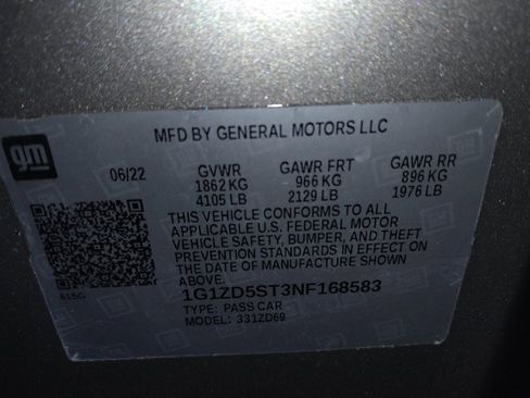 Used 2022 Chevrolet Malibu LT FWD image 33