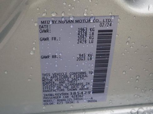 Used 2024 Nissan Altima 2.5 SL FWD image 20
