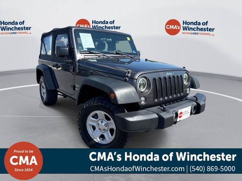 Used 2017 Jeep Wrangler Sport w/ Trailer Tow Group AWD/4WD image 1