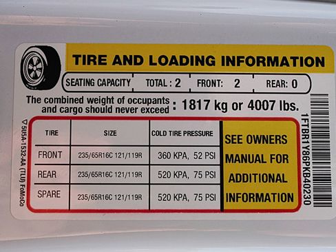 Used 2023 Ford Transit 250 Low Roof w/ Exterior Upgrade Package image 35