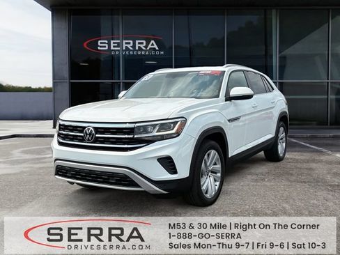 Used 2021 Volkswagen Atlas Cross Sport SE w/ Panoramic Sunroof Package AWD/4WD image 1