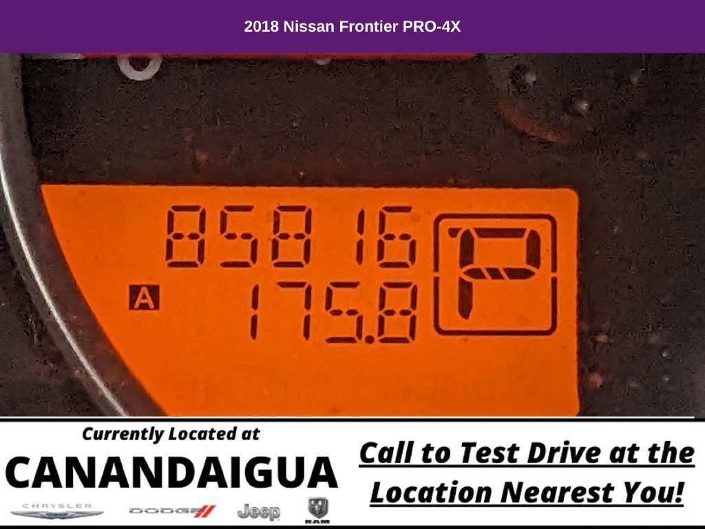 Used 2018 Nissan Frontier PRO-4X AWD/4WD image 29