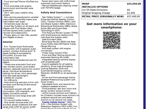 Used 2024 Toyota Land Cruiser 1958 AWD/4WD image 3