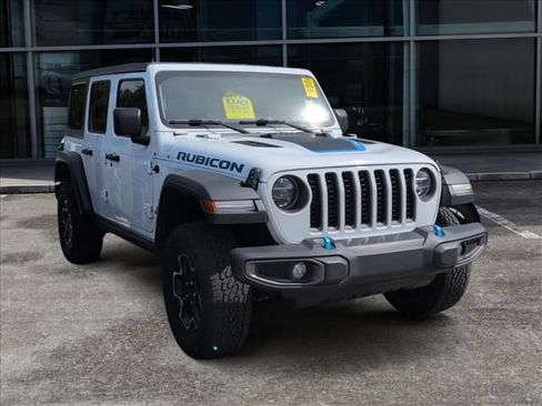 Used 2021 Jeep Wrangler Unlimited Rubicon 4xe w/ Cold Weather Group AWD/4WD image 2