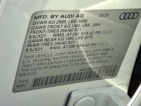 New 2026 Audi SQ5 Premium Plus image 22