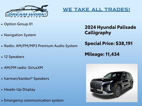 Used 2024 Hyundai Palisade Calligraphy image 2