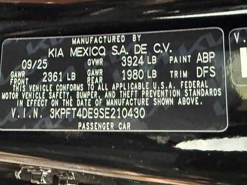 New 2025 Kia K4 LXS image 20