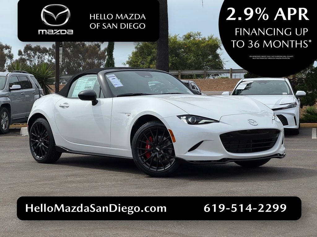New 2026 MAZDA MX-5 Miata Club w/ Brembo/BBS/Recaro Package RWD image 1